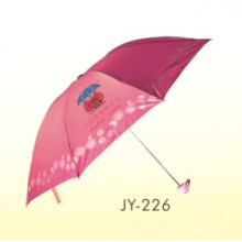 Manuelle Open Advertising 3 Fold Umbrella (JY-226)